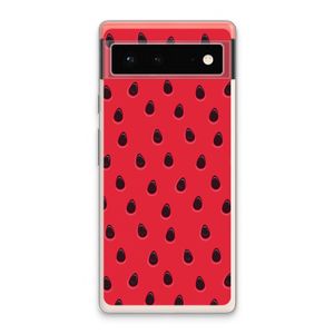 Watermelon: Google Pixel 6 Transparant Hoesje
