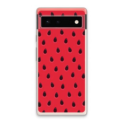 Watermelon: Google Pixel 6 Transparant Hoesje