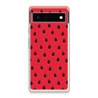 Watermelon: Google Pixel 6 Transparant Hoesje