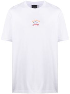 Paul & Shark t-shirt à logo imprimé - Blanc