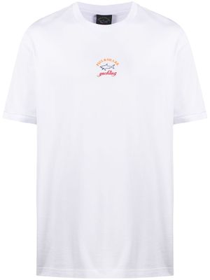 Paul & Shark t-shirt à logo imprimé - Blanc