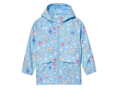 Kinder regenjas (Frozen/lichtblauw, 86/92)