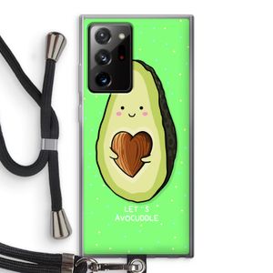 Avocuddle: Samsung Galaxy Note 20 Ultra / Note 20 Ultra 5G Transparant Hoesje met koord