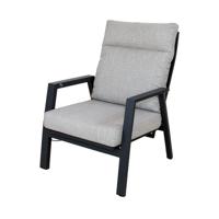 Kittredge relax stoel midnight grey - Oosterik home