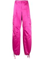 THE ANDAMANE pantalon cargo à taille haute - Rose - thumbnail