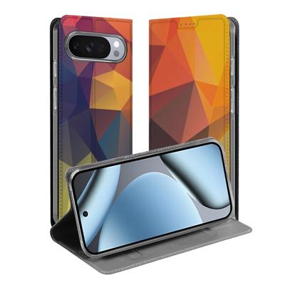 Book Wallet Case Google Pixel 10 Pro Polygon Color