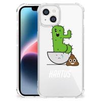 Apple iPhone 14 Plus Stevig | Bumper Hoesje | Cactus Poo