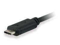 Equip 133456 USB Type C SATA Zwart kabeladapter/verloopstukje - thumbnail
