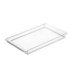 iDesign - Badkamer Organizer, Dienblad, 30.5 x 17.5 x 2.5 cm, Transpar