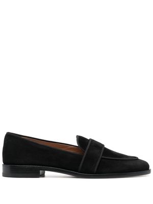 Aquazzura mocassins Martin en daim - Noir