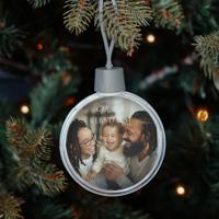 6 stuks kerstballen met foto