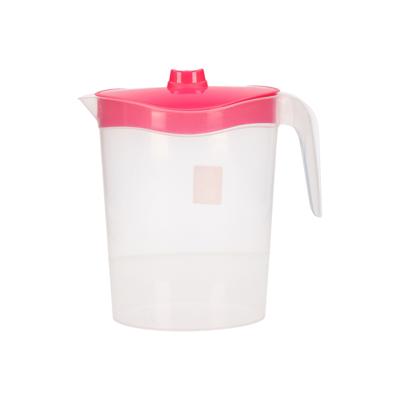 Hega Waterkan - roze deksel - kunststof - 2,5 L - 26 cm - sapkan - schenkkan/limonade