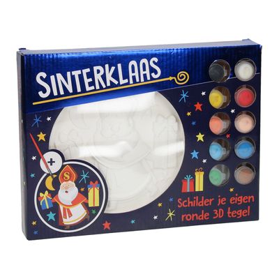 Wins Holland Schilder je eigen sinterklaas 3d-tegel
