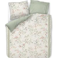 Pip Studio Kili Flower Dekbedovertrek Wit-1-persoons (140 x 200/220 cm)