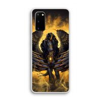 Pegasus: Samsung Galaxy S20 Transparant Hoesje Pegasus: Samsung Galaxy S20 Transparant Hoesje