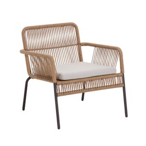 Kave Home Samanta loungestoel beige