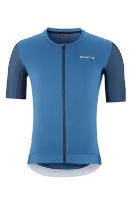 Craft ADV Aero fietsshirt korte mouw Water/Lake heren