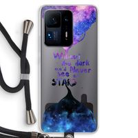 Stars quote: Xiaomi Mi Mix 4 Transparant Hoesje met koord