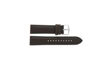 Horlogeband Fossil FS5439 Leder Bruin 22mm