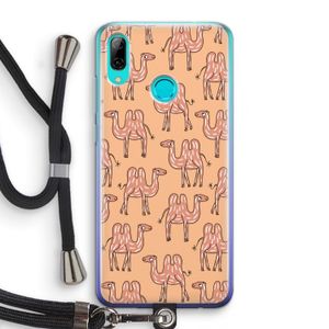 Kameel: Huawei P Smart (2019) Transparant Hoesje met koord