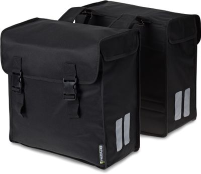 Basil mara 3xl dubbele fietstas zwart