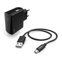 Hama Oplaadset Micro-USB 2.4 A Zwart - thumbnail