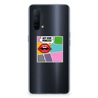 OnePlus Nord CE 5G Silicone Back Cover Popart Princess