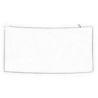 VidaXL Aanhangwagennet elastisch touw 7x3,5 m polypropeen wit