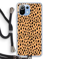 Panter: Xiaomi Mi 11 Lite Transparant Hoesje met koord