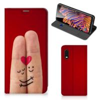 Samsung Xcover Pro Hippe | Standcase | Liefde - Origineel Romantisch Cadeau