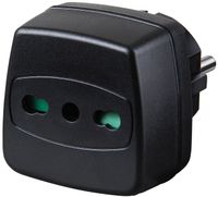 Brennenstuhl Travel Adapter netvoeding & inverter Zwart - thumbnail