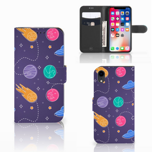 Apple iPhone Xr Wallet Case met Pasjes Space