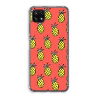 Ananas: Samsung Galaxy A22 5G Transparant Hoesje