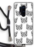 Kitten: OnePlus 8 Pro Transparant Hoesje met koord
