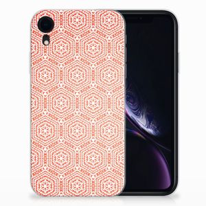 Apple iPhone Xr TPU bumper Pattern Orange