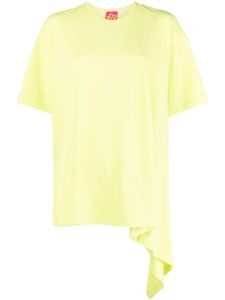 Marshall Columbia t-shirt en coton à ourlet asymétrique - Vert