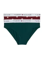 Tommy Hilfiger 2-pak meisjes slips- Zwart/wit - Meisjes onderbroeken
