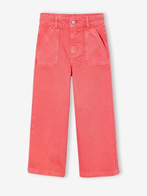 Wijde broek voor meisjes small Morpho koraal Wijde broek voor meisjes small Morpho koraal