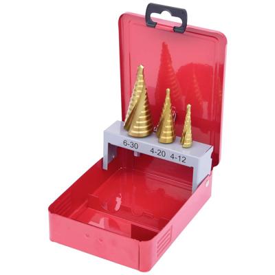 KS Tools 3302423 HSS TiN-punt Getrapteboorset 1 stuk(s)