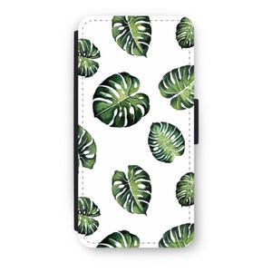 Tropische bladeren: iPhone SE 2020 Flip Hoesje