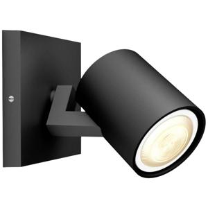 Philips Lighting Hue LED-plafondspots 871951433832600 Hue White Amb. Runner Spot 1 flg. Schwarz 350lm inkl. Dimmschalter GU10 5 W