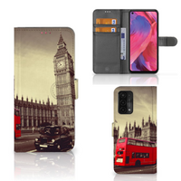 OPPO A54 5G | A74 5G | A93 5G Flip Cover Londen