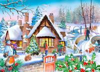 Snowy Cottage Puzzel 250 XL stukjes
