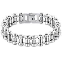 Heren armband Edelstaal Biker Chain Silver