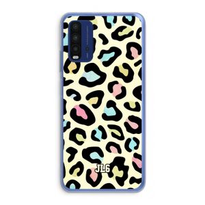 Leopard pattern: Xiaomi Redmi 9T Transparant Hoesje