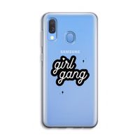 Girl Gang: Samsung Galaxy A40 Transparant Hoesje