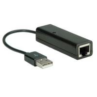 Value USB 2.0 Converter [1x USB-A 2.0 stekker - 1x RJ45-bus]