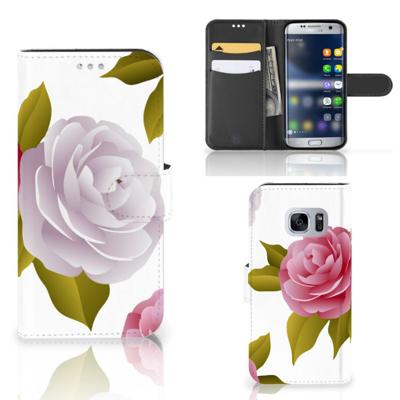 Samsung Galaxy S7 Hoesje Roses Samsung Galaxy S7 Hoesje Roses