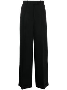 Viktor & Rolf pantalon de tailleur à fermeture dissimulée - Noir