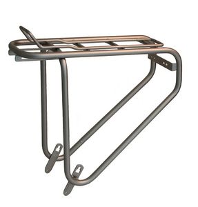 Steco achterdrager 28 inch zwaar v/kinderzitje zilver power saf